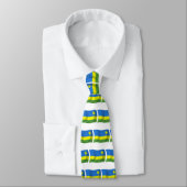 Rwandese Vlag Dasje Stropdas (Gebonden)