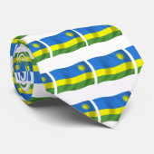 Rwandese Vlag Dasje Stropdas (Opgerold)
