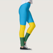 Rwandese vlag (Rwanda) (Afrikaanse staat) Leggings (Rechts)