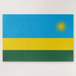 Rwandese vlag (Rwanda) (Afrikaanse staat) Legpuzzel