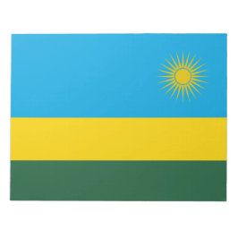 Rwandese vlag (Rwanda) (Afrikaanse staat) Notitieblok
