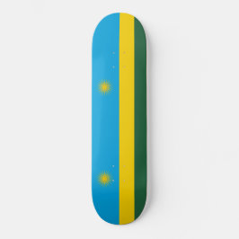 Rwandese vlag (Rwanda) (Afrikaanse staat) Persoonlijk Skateboard