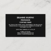 Rwandese vlag, Vlag van Rwanda Visitekaartje (Achterkant)