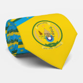 Rwandese vlag & zegel, Vlag van Rwanda Stropdas (Opgerold)
