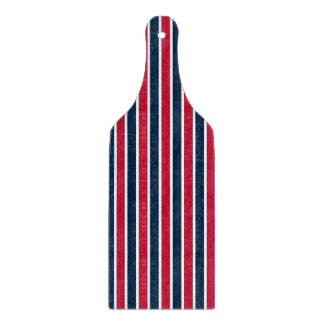 RWB Baseball Coord Stripes 1-CUTTING BOARD PADDLE Snijplank