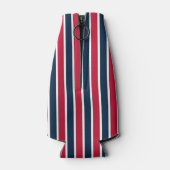 RWB Baseball Coord Stripes 1-FLES KOOLER Flesjeskoeler (Achterkant)