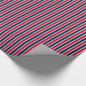 RWB, Baseball Coord. Stripes 1-GIFT-WRAPPERPAPIER Cadeaupapier (Hoek)