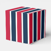 RWB,Baseball Coord Stripes 1-PARTIJ FAVOR BOX,hrt Bedankdoosjes (Achterkant)