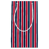 RWB Baseball Coordinating Stripes 1-GIFT BAG S Klein Cadeauzakje (Voorkant)