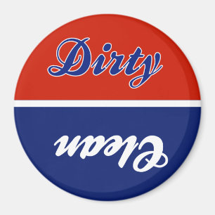 RWB Dirty Clean Dishwasmachine Magnet