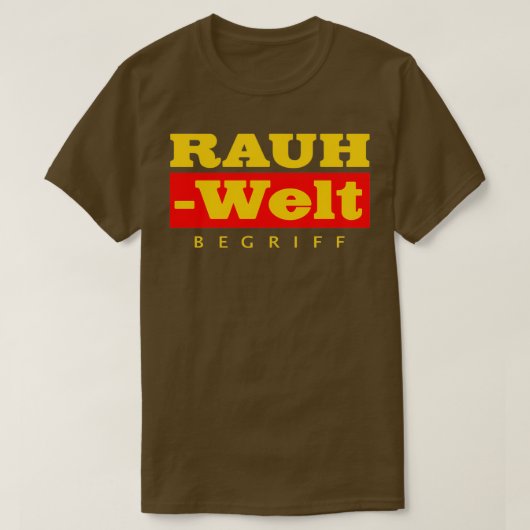 RWB GOLD T-SHIRT (Design voorkant)