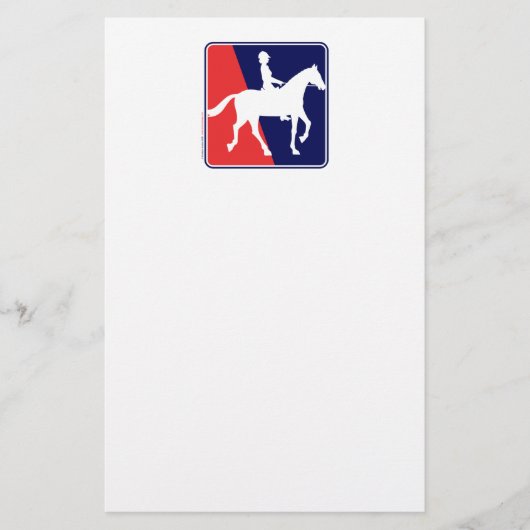 RWB-HORSRIDER BRIEFPAPIER (Voorkant)