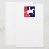 RWB-HORSRIDER BRIEFPAPIER (Voorkant / Achterkant)