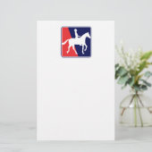RWB-HORSRIDER BRIEFPAPIER (Staand voorkant)