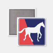 RWB-paarden Magneet (Voorkant / Achterkant)