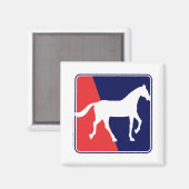 RWB-paarden Magneet (Voorkant / Achterkant)