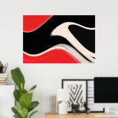 RWB Swipe Poster (Thuiskantoor)