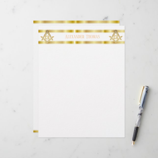 (RWB) Vrijmetselaars (Voorkant / Achterkant in situ)