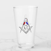 (RWB) Vrijmetselaars Glas (Voorkant)