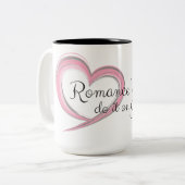 #RWChatters doen het zondag Tweekleurige Koffiemok (Voorkant links)