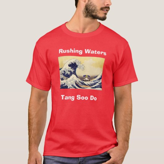 RWTSD T Shirt, Rushing Waters, Tang Soo Do T-shirt (Voorkant)