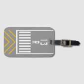 RWY-drempel 13R Bagagelabel (Voorkant (horizontaal))