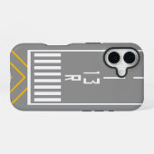 RWY-drempel 13R iPhone 16 Hoesje (Achterkant horizontaal)