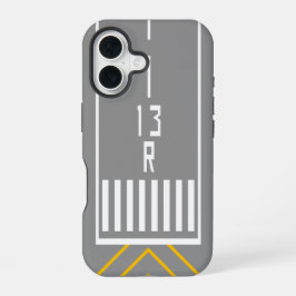 RWY-drempel 13R iPhone 16 Hoesje