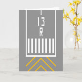 RWY-drempel 13R Kaart (Gele Bloem)