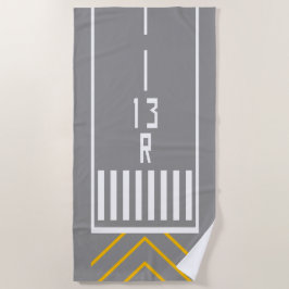 RWY-drempel 13R Strandlaken