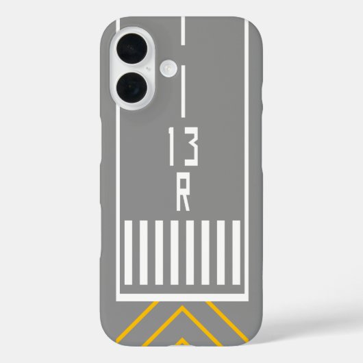 RWY Threshold 13R Case-Mate iPhone Case (Achterkant)
