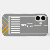 RWY Threshold 13R Case-Mate iPhone Case (Achterkant (horizontaal))