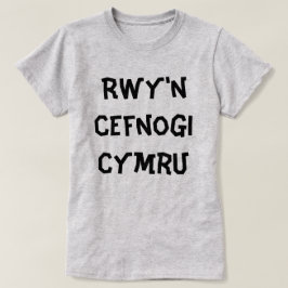 Rwy'n cefnogi Cymru Ik Steun Wales T-shirt