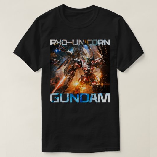 RX0 Unicorn Gundam T-shirt (Design voorkant)