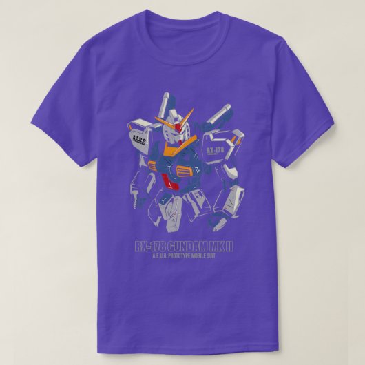 RX178 Gundam MK T-shirt (Design voorkant)