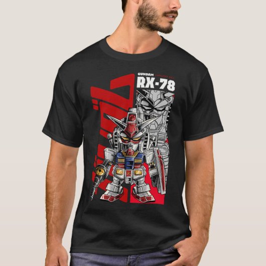RX78 Gundam T-shirt (Voorkant)