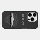 RX7 JDM car Case-Mate iPhone Case (Achterkant (horizontaal))