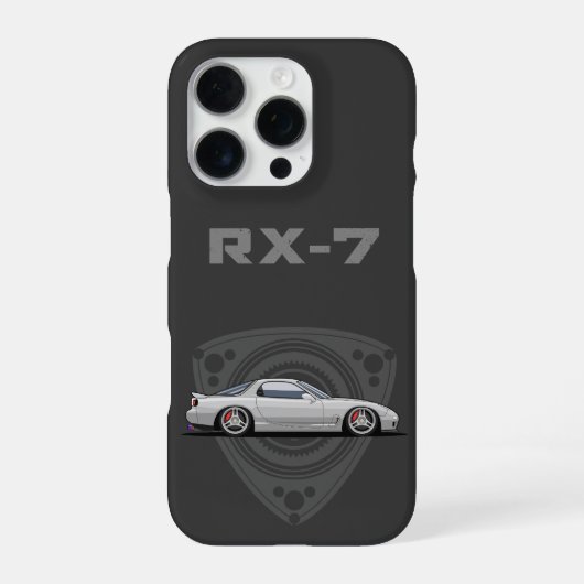 RX7 JDM car iPhone Hoesje (Achterkant)