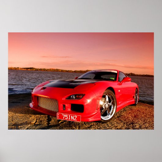 RX7 POSTER (Voorkant)