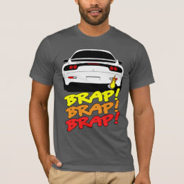 RX7-shirt met thema BRAP T-shirt