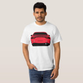 RX7 shirt met thema in rood (Voorkant volledig)