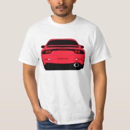 RX7 shirt met thema in rood