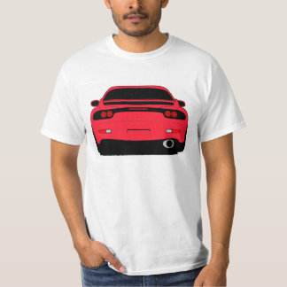 RX7 shirt met thema in rood