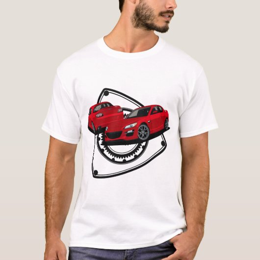 Rx8 Rotary T-shirt (Voorkant)