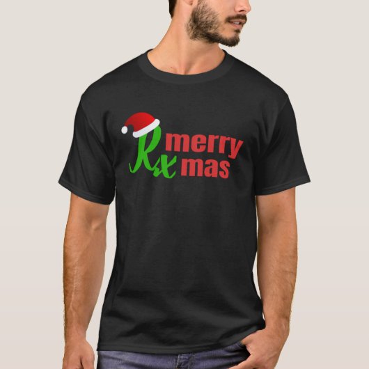 RX Apotheek Kerst T-shirt (Voorkant)