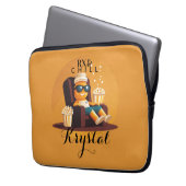 Rx & chill | Grappige apotheek tech namen Laptop Sleeve (Voorkant Links)