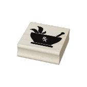 RX Farmaceutische Logo Farmacotherapie Rubberstempel (Stempel)