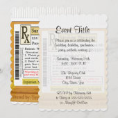 RX Funny Happiness Prescrition Kaart (Voorkant / Achterkant)