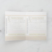 RX Funny Happiness Voorschrift Kaart (Binnen)