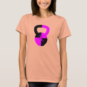 RX Kettlebell - Contrastuitbarsting voor dames T T-shirt